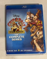 Chip  n Dale Rescue Rangers: Complete Series Blu-ray, 6-Disc Set, 65 Episodes 