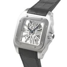 CARTIER Santos 100 Skeleton XL 100th Anniversary W2020018 SW08179