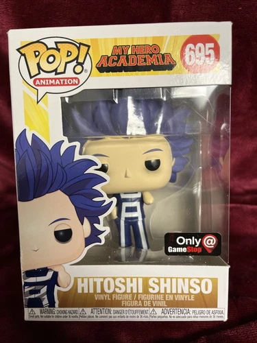 Funko Pop! My Hero Academia Hitoshi Shinso #695 Only @ GameStop 4" Vinyl Figure