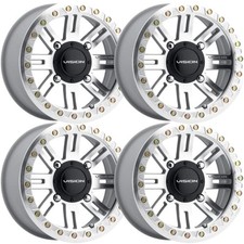 Set-4 Vision Atv 356 Manx 14x7 4x110 13mm Machined Wheels Rims 14 Inch Set-4 Vision Atv 356 Manx 14x7 4x110 13mm Machined Wheels Rims 14 Inch
