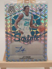 2023-24 Panini Mosaic Scripts Prizm Auto JT Thor #MS-JTH Charlotte Hornets