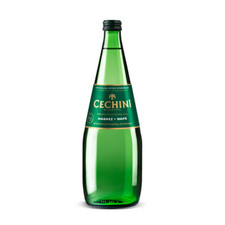 5903427830258 Woda Cechini Muszyna średnionasycona 0,7 l szkło CECHINI