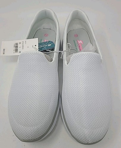 Skechers S Sport Women's Slip On Zerina Sneakers White Size 12 New With Box - Picture 4 of 16