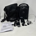 Hisonic Portable Speaker System HS-120B-HL - with Microphones And Cords - Tested