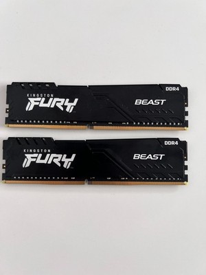 Kingston Fury Beast 32GB Kit (2x16GB) DDR4-3200 CL16 KF432C16BB1K2/32