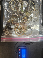 MYSTERY Costume Jewelry Lot Gold/Silver Tone Mixed Metals 50 Bracelets 1.92 Lbs