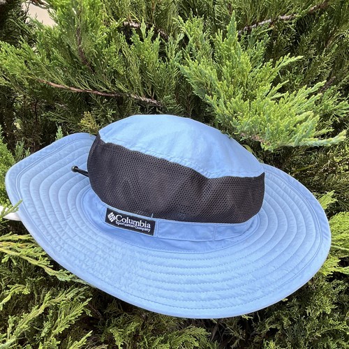 Columbia Boonie Hat Wide Brim Breathable Adjustable Blue/Black One Size