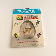 Tamagotchi Original Gen 2 Pastel Marble Virtual Pet, Pink, New in Box