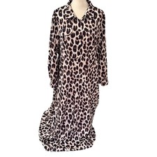 SHEIN Curve Plus Size Women's Leopard Print Dress 2XL