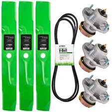 Deck Rebuild Kit Blade Spindle Belt for John Deere Z425 Z445 Z435 EZtrak 54 Inch