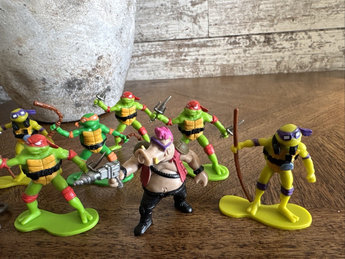 TEENAGE MUTANT NINJA TURTLES MUTANT MAYHEM MINI FIGURE LOT | eBay