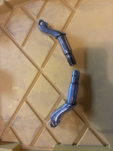 Chrome Vrod VRSC V-rod front foot peg Mounts reduced reach Clevis  OEM 02-11 t7