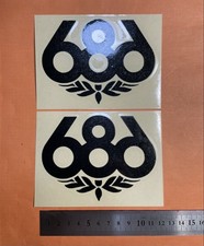 686 snowboard snowboarding cut out sticker cutting sticker waterproof custom