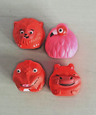 Red Nose Day Comic Relief Bundle Set Of 4 Collector Items Animals/Flamenco