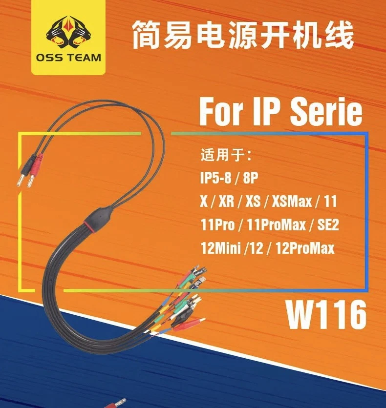 iPhone Boot Test Cable Apple DC Bench Power Supply PCB Repair 6-15 Series UK - Image 3 of 4