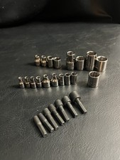 Craftsman G2 Mixed Socket Set USA 18 1/2 Drive Metric MM SAE Shallow
