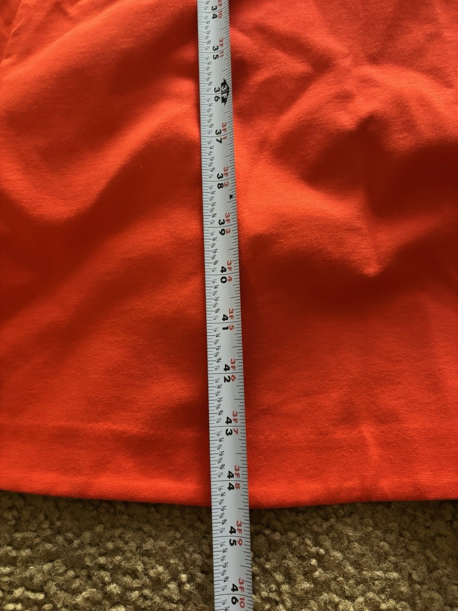NWT BODEN Aria Ponte Midi Dress Orange Red Size 4L | eBay