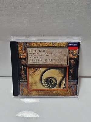 TAKACS QUARTET, ANDREAS HAEFLIGER, FEJER - SCHUBERT string quartet DECCA CD NM
