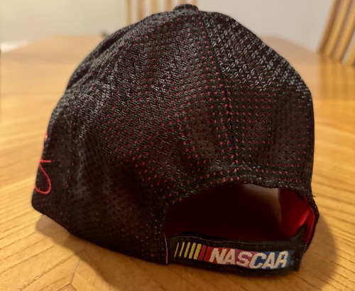 NASCAR Sprint Kyle Petty #45 Drew Pearson DP Racing Adjustable Black Red Cap Hat - Picture 3 of 5