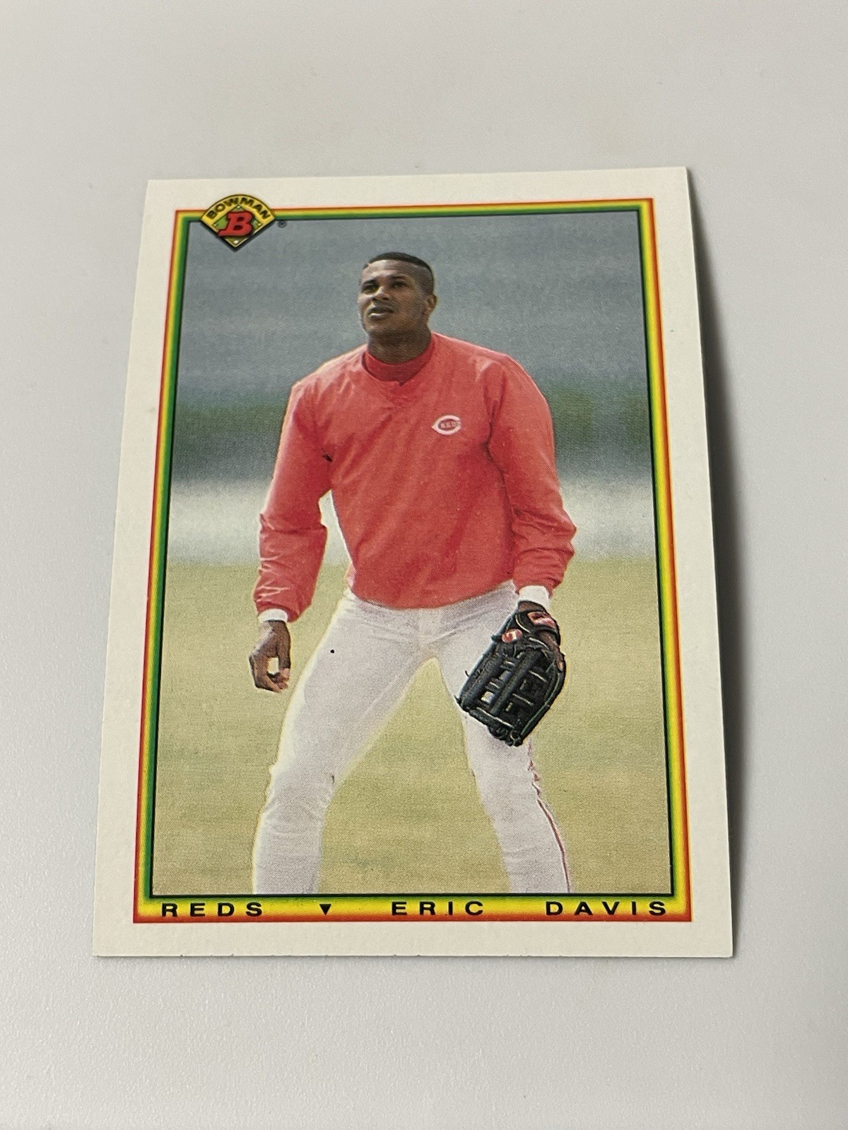 1990 Bowman Eric Davis Cincinnati Reds