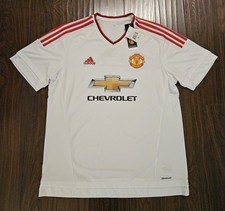 New Manchester United Jersey 2015 2016 Away Football Soccer Adidas Men's XL