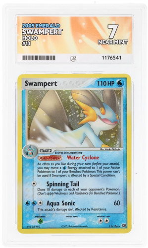 Swampert graded ACE 7 for sale on eBay