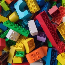Lego Duplo Bricks Assorted Bricks and Colours 1/2kg Clean Blocks 500g Starter