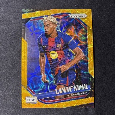 2025 Panini Prizm FIFA Soccer - Lamine Yamal Choice Gold /10