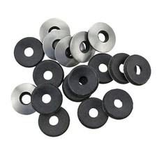 200pcs 304 Stainless Washers EPDM Rubber Sealing for Roofing Screws M4.2 x 12