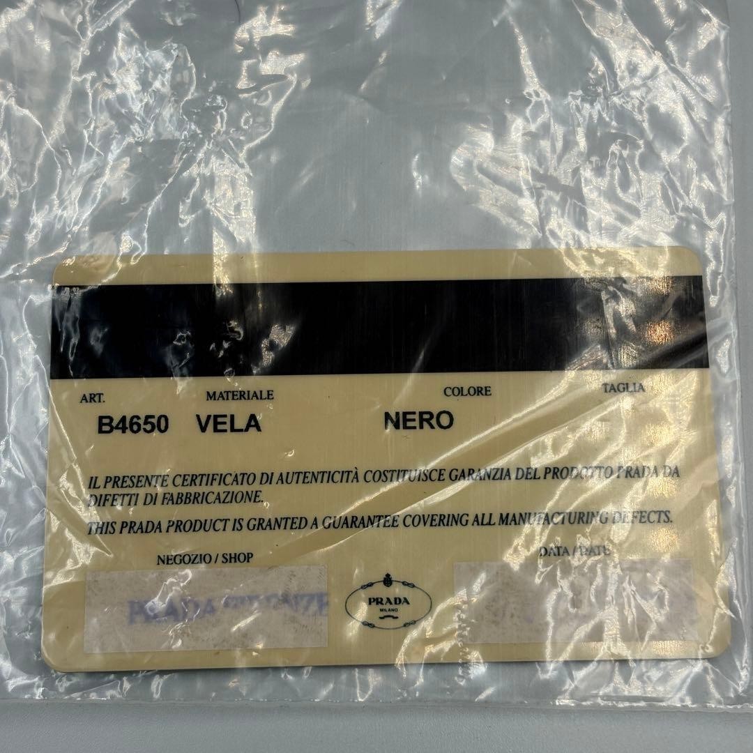 Condition Classic PRADA VELA Nylon Backpack Black with Gallery from japan thumbnail 8