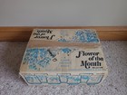 Complete Set of 12 Brokway Flower of the Month Drinking Glasses    VTG — photo 3