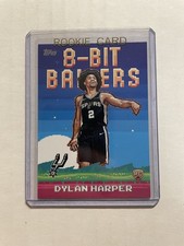2025 Topps Dylan Harper 8 Bit Ballers Rookie Card