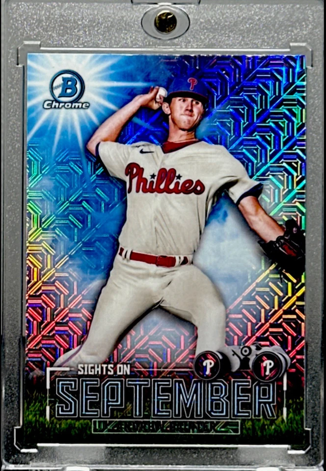 Andrew Painter RARE ROOKIE MOJO REFRACTOR INVESTMENT CARD PRIZM CHROME, PHILLIES - Image 4 of 4