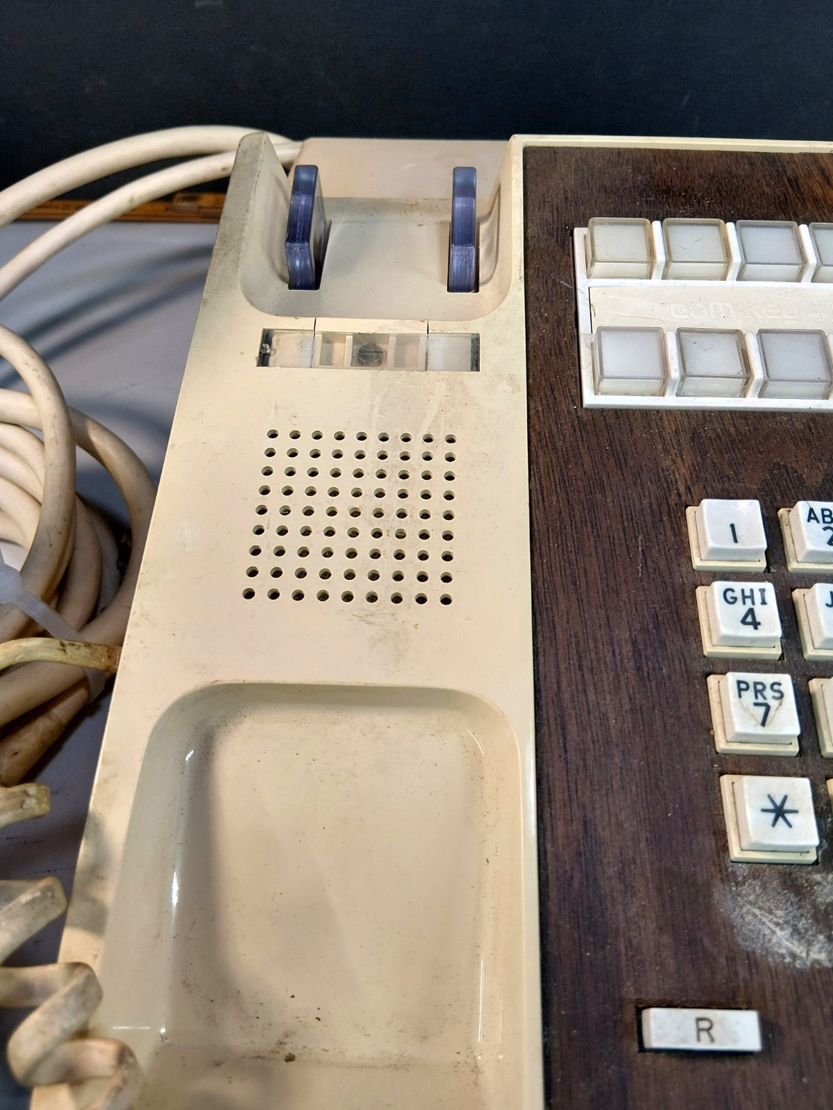 Vintage Western Electric Bell Com Key 416 Telephone Untested