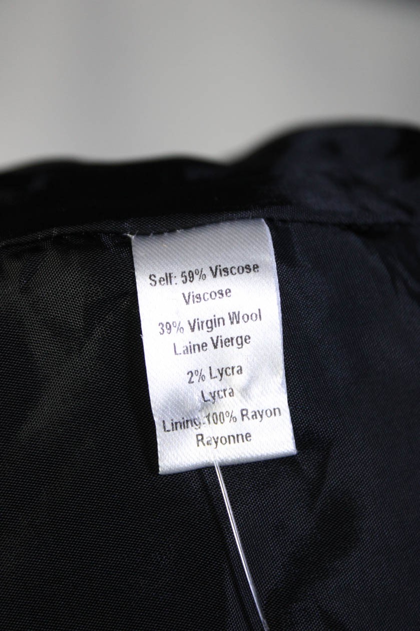 Marissa Webb Womens Single Button Asymmetrical Bl… - image 5