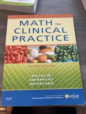 Math For Clinical Practice Second Edition Mac...