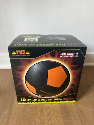 Soccer ball. Night games Light Up Soccerball Fútbol Football Impact Activated