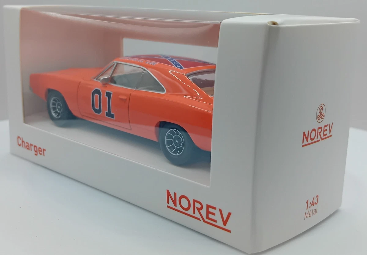 [NEW] Norev General Lee Dukes of Hazzard Dodge Charger 1969 Scale 1:43