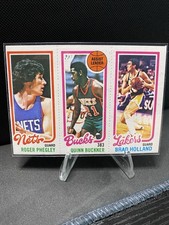 Topps 1980-81 Brad Holland Quinn Buckner Roger Phegley #138-145-160 Basketball