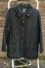 Hermes Paddockcoat, Black, Size 46 , Made In France