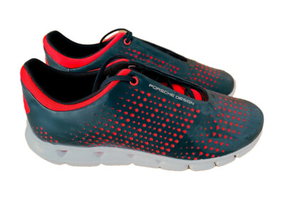 Adidas Porsche Design M Easy Trainer III Gr. 43 Black/ Tomato / Tomato Sneaker