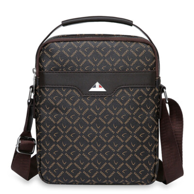 Men s Messenger Bag Leather Shoulder Bags Pouch Handbag Crossbody Sling Bag