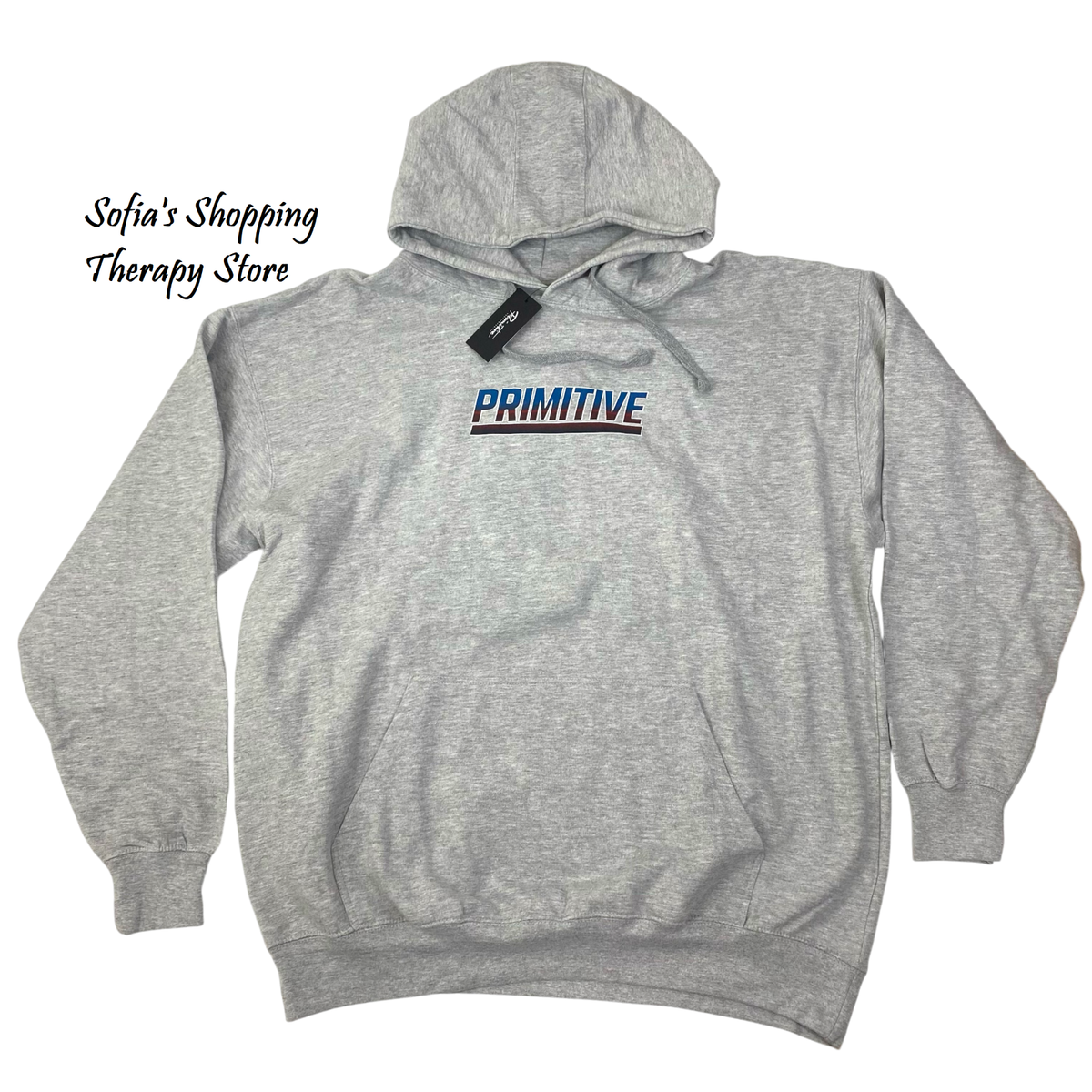 PRIMITIVE Versus Mens 3XL Gray Hoodie WORLDWIDE CHAMPIONS Skull Football  Helmet