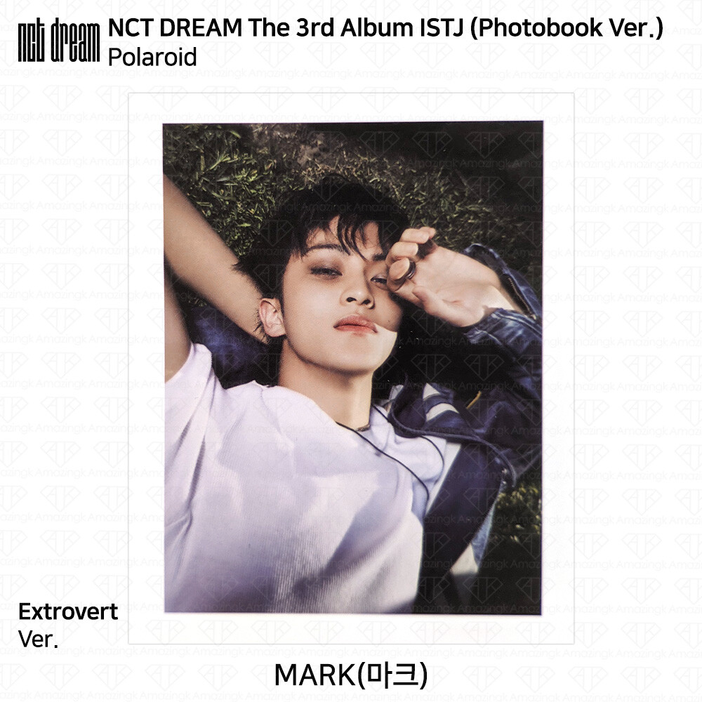 NCT DREAM The 3rd Album ISTJ Photocard Polaroid 7DREAM QR Ver KPOP