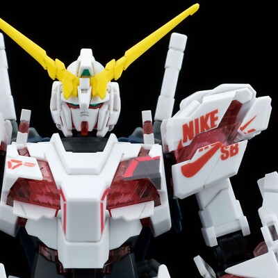 HG 1/144 ユニコーンガンダム Ver.NIKE SB 2体セット ＨＧ 1&frasl;144 ユニコーンガンダム NIKE SB 7個セット | バンダイ(BANDAI