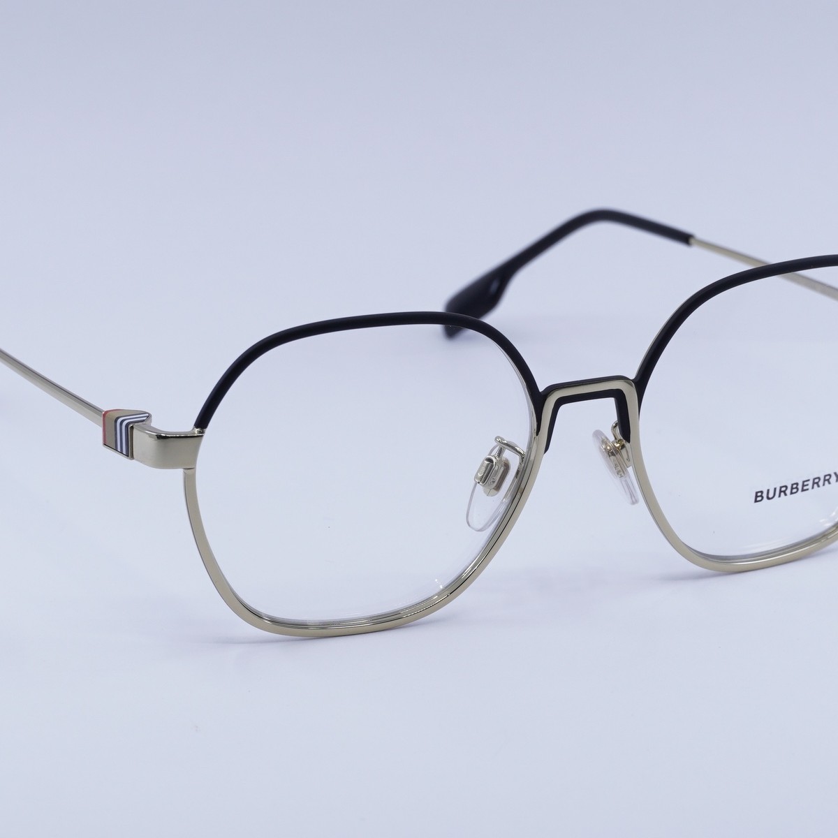 【♡ページ】 NEW Burberry BE1379D 1109 Black/Silver 55mm Eyeglasses | eBay