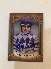 JOEL ROSARIO SIGNED AUTOGRAPH TRADING CARD 2014 UD GOODWIN CHAMPIONS JOCKEY JOEL ROSARIO SIGNED AUTOGRAPH TRADING CARD 2014 UD GOODWIN CHAMPIONS JOCKEY