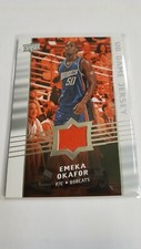 2008-09 Upper Deck Basketball Game Jerseys EMEKA OKAFOR Bobcats Card #GA-EO 