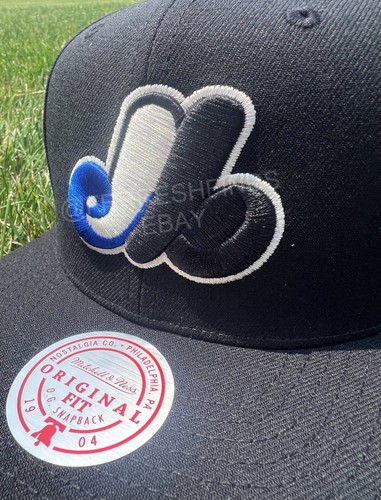 Authentic Mitchell & Ness Original Fit Montreal Expos 25th Anniversary Snap Hat - Picture 10 of 12