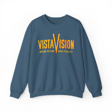 VistaVision Crewneck Sweatshirt   Retro Film Lover Sweater, Movie Buff Gift